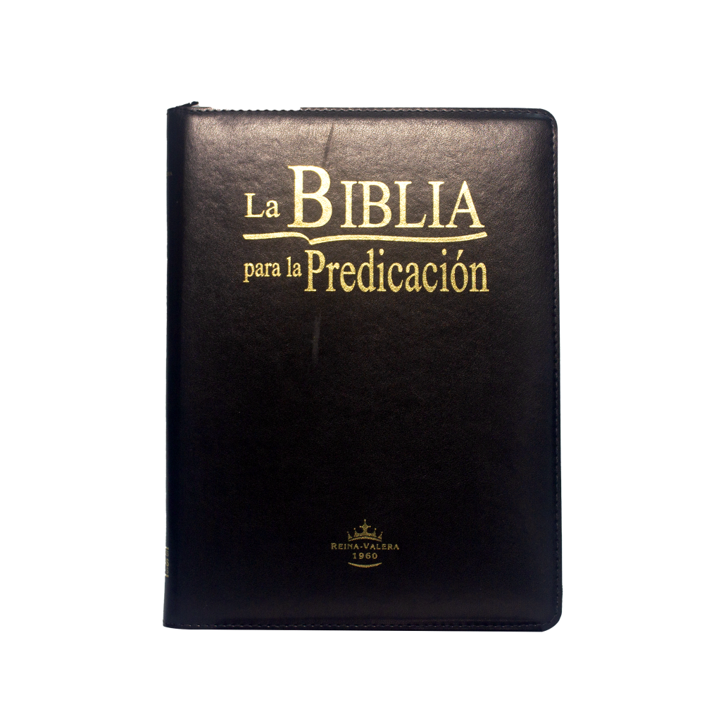 RVR086LGEEZTI - BIBLIA PARA LA PREDICACION NEGRA rvc086clg pjr pastoral ceremonias y sermones color marron (copia)